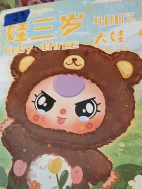 Cute Brown Bear Costume Character Wall Art